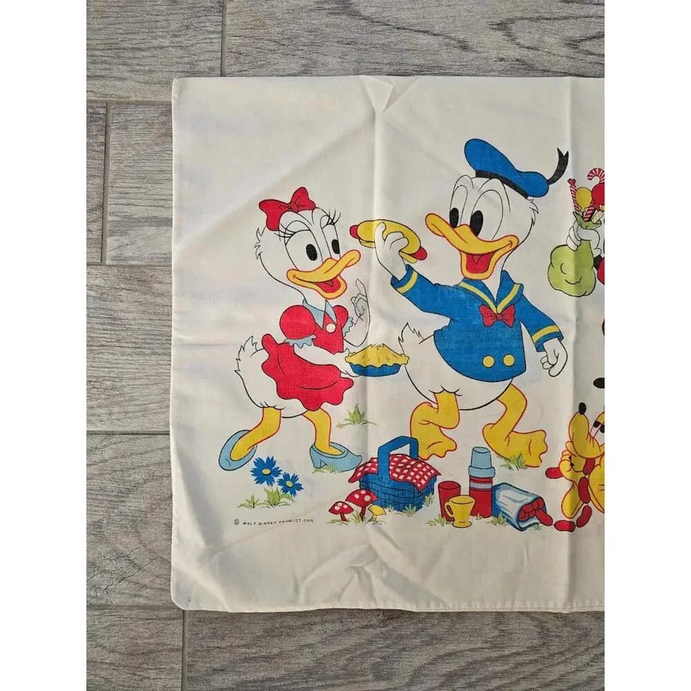 Vintage Walt Disney Productions Standard Pillowcase 42